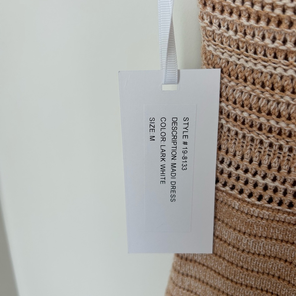 Viral Torn by Ronny Kobo Tan Open Back Maxi Dress - Picture 3 of 6